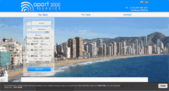 Desktop Screenshot of apart2000.es