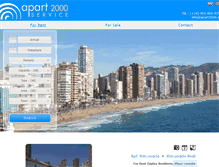 Tablet Screenshot of apart2000.es